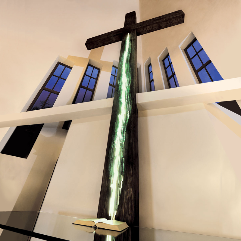 Oltár a kríž – Altar and Cross
